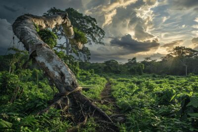 Face aux intempéries : comment intervenir pour stabiliser un arbre qui penche ?