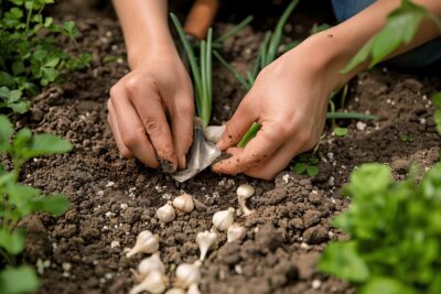 Il ne reste que quelques jours pour planter l’ail et l’échalote, deux incontournables pour rehausser vos plats toute l’année