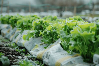 Maximisez votre récolte hivernale : comment la mâche prospère sous une couverture de papier journal