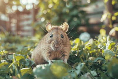 Un rat dans votre jardin : ce que sa présence révèle et comment y remédier de façon écologique